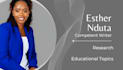 research and write educational topics in your time frame