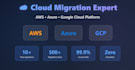 do professional AWS, azure, gcp cloud migration service