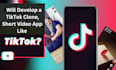 make tik tok like app, tik tok clone, short video app