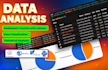 clean, analyze, visualize your data and create dashboard