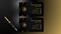 design a professional and modern business card