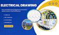 draw your electrical diagram on autocad electrical