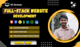 develop a responsive website with full stack website development