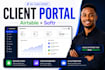 softr client portal zite airtable n8n automation budibase base44