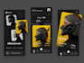 create a modern and user friendly mobile app UI UX design