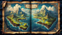 draw fantasy map illustration