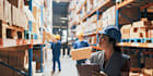 create truck logistics warehouse promo video