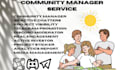 grow telegram community manager active chatters content promotion