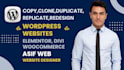 clone copy duplicate replicate wordpress website