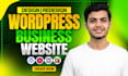 design and redesign wordpress business website