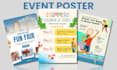 design business flyer, event, party flyer