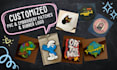 make professional custom pvc and embroidered patches with rubber logo