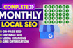 do monthly local SEO services with google my business optimization