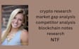 write and design blockchain, nft and crypto white paper