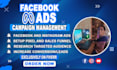 setup and manage facebook ads campaign, expert and twitter post professional