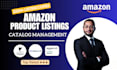 do amazon fba listing creation,variation fixing, SEO amazon listing optimization