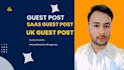 provide you saas guest post with quality backlinks
