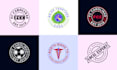 do seal, stamp and circle logo