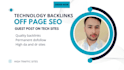 provide you technology backlinks on high da sites