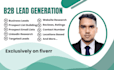do b2b lead generation, lead prospecting and targeted leads