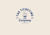 design retro ticketing company logo