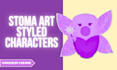 create unique ostomy art styled, personalised characters