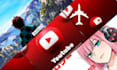 design unique youtube banner vtuber banner and anime header