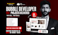 develop a business website design on bubble io as a bubble developer