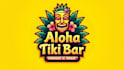 do creative aloha tiki bar logo for you with new concept