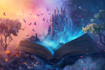 do fantasy book cover design, thriller book cover