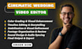 do professional video editing