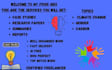 write case studies, research ,summaries on climate change, gender, carbon