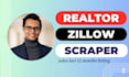 scrape zillow for realtor email leads, fast scraping