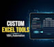 design custom excel tools and automation