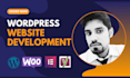 develop a professional wordpress website design or create blog with SEO
