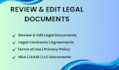 write terms and conditions and gdpr privacy policy