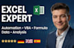 create excel formulas, vba macros, charts and correct errors