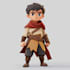 design 2d game character, sprite sheet