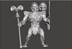 convert 2d image into 3d model,action figure, zbrush,3d mask, 3d printable model