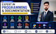 do uml, java, python cpp, srs, dfd, erd, sql, use case, class, activity and bpmn