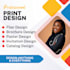 do awesome graphics design, flyer, brochure, poster and invitation