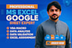 create  excel sheet and google spreadsheets