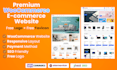 create ecommerce wordpress website and free logo for USA client