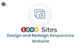 design and create responsive website in zoho sites
