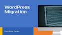 transfer migrate clone wordpress website to new host domain