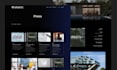 create a modern landing page with HTML, CSS, javascript
