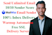 build SMTP server with mailwizz to send unlimited emails