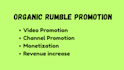 do rumble video promotion rumble promotion
