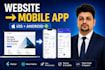 convert your website into an ios and android mobile app