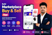 develop a buy sell marketplace app like olx, ebay, and letgo